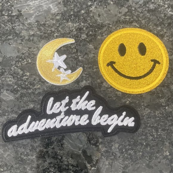 Iron On Patches Set 3 - Picture 1 of 5